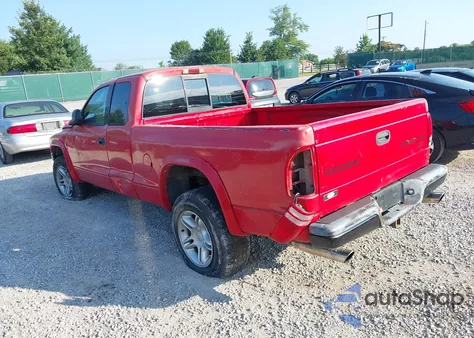 1999 Dodge Dakota Slt/Sport from USA, damaged, VIN 1B7GG22Y6XS227295